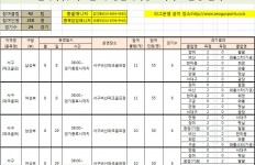 2019생활체육동호회리그(파크골프,배드민턴)대회 8월 …